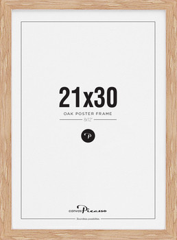 Poster frame Picture Frame Oak 21x30cm-0
